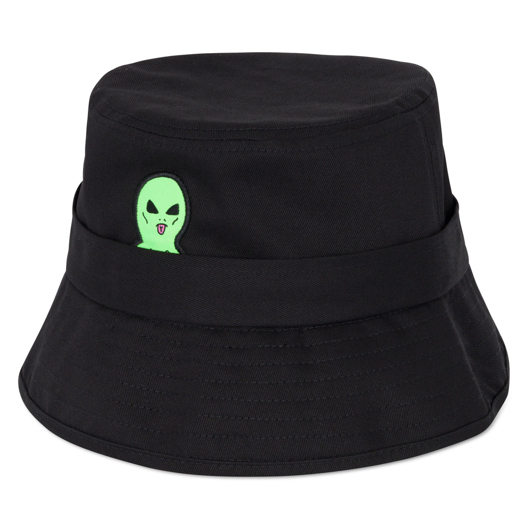 RIPNDIP LORD ALIEN BUCKET HAT-BLACK