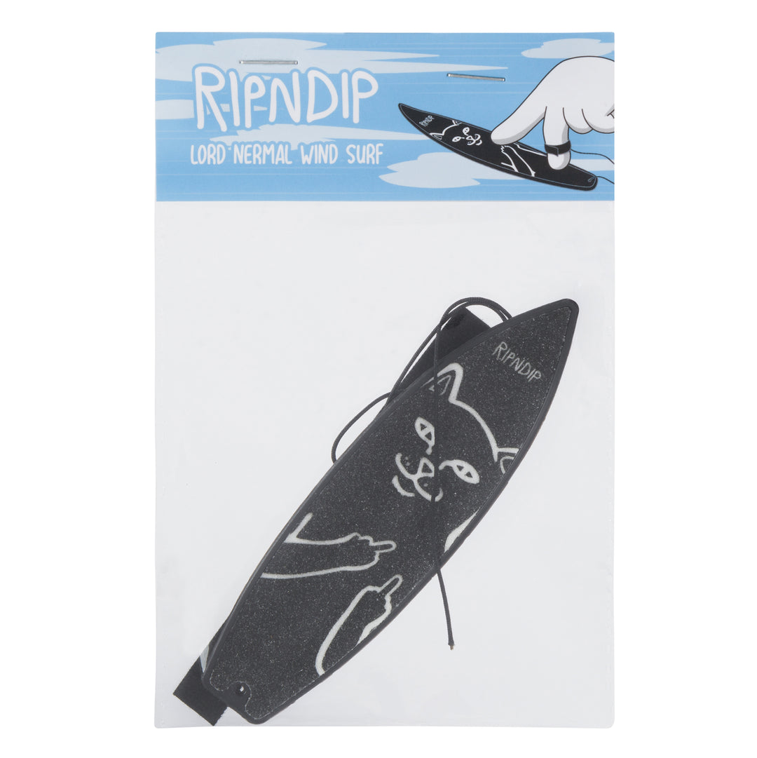 RIPNDIP LORD NERMAL FINGER SURFBOARD-BLACK