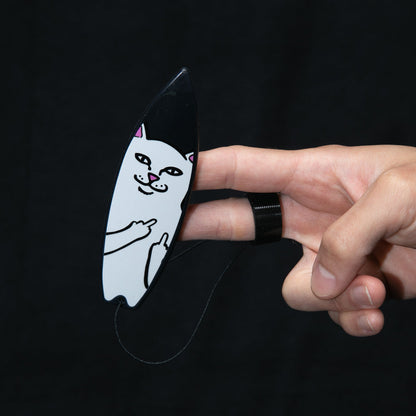 RIPNDIP LORD NERMAL FINGER SURFBOARD-BLACK