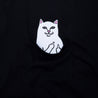 RIPNDIP LORD NERMAL L/S POCKET TEE-BLACK