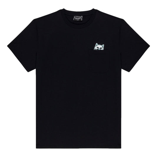 RIPNDIP LORD SKELLY POCKET TEE-BLACK