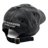 2ND CLOSET "LOVE IS EVERYWHERE" WASHED DAMAGED CAP-BLACK