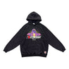 2ND CLOSET "LOVE MILKSHAKE" WASHED HOODY-BLACK