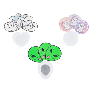 RIPNDIP LOVE, PEACE & NERM PASTIES PACK-MULTI