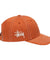 STUSSY LOW PRO BASIC STITCH STRAPBACK-ORANGE
