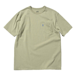 LAFAYETTE SOLID POCKET TEE-FOLIAGE GREEN