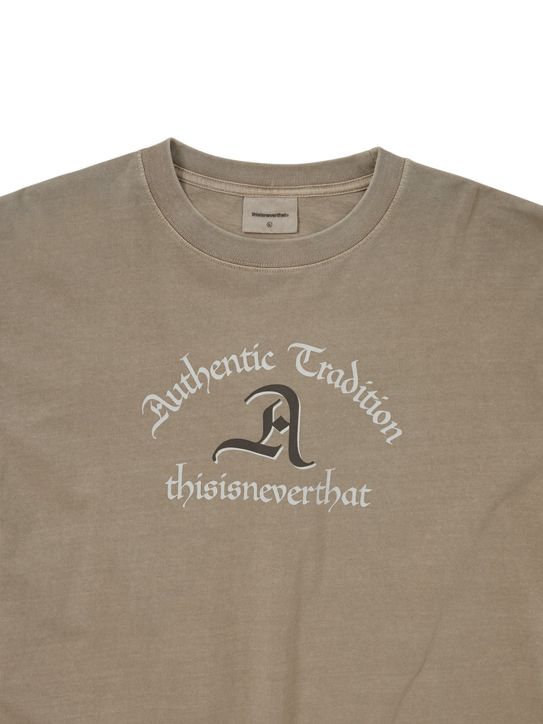 THIS IS NEVER THAT LAYERED L/S TEE-DESERT GREY