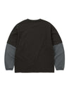 THIS IS NEVER THAT LAYERED L/S TEE-OFF BLACK