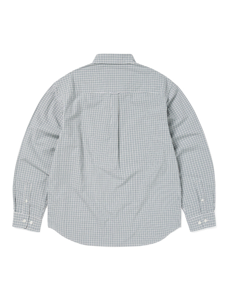 THIS IS NEVER THAT LIGHTWEIGHT PLAID SHIRT-IVORY