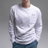 RIPNDIP LORD NERMAL POCKET L/S-WHITE