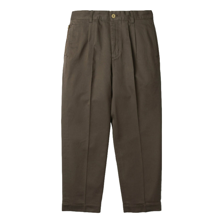 MADNESS 10s DRILL CHINO (FABRIC BY JAPAN)-CHOCOLATE