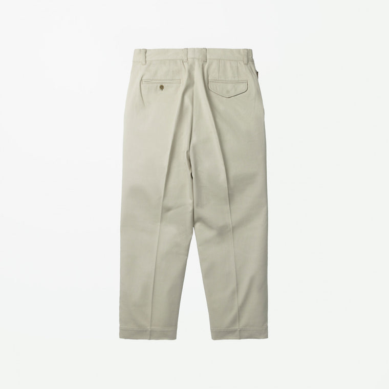MADNESS 10s DRILL CHINO (FABRIC BY JAPAN)-OFF WHITE