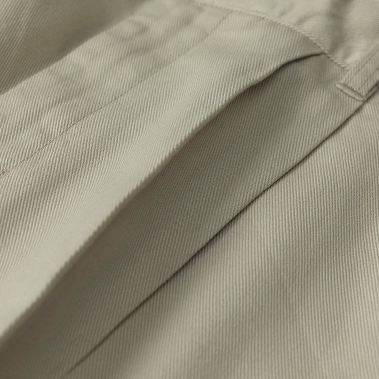 MADNESS 10s DRILL CHINO (FABRIC BY JAPAN)-OFF WHITE