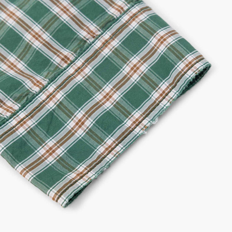 MADNESS MADNESS CHECKED SHIRT-GREEN