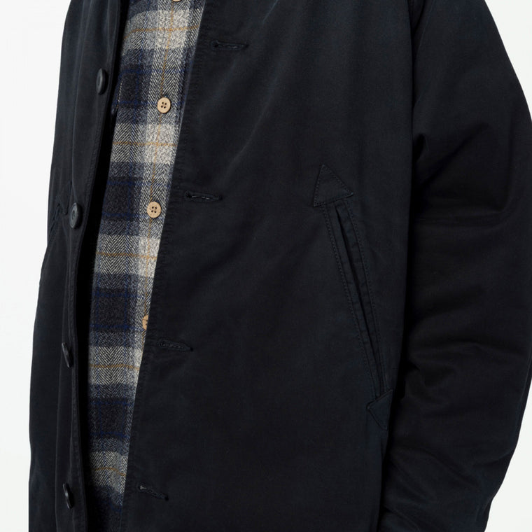 MADNESS FOREST RANGER OVERCOAT (DAILY USE BLACK EDITION) (MADE IN JAPAN) -BLACK