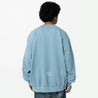 MADNESS MIL-TYPE CREW SWEATER-DUSTY BLUE