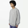 MADNESS MIL-TYPE CREW SWEATER-HEATHER GREY