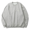MADNESS MIL-TYPE CREW SWEATER-HEATHER GREY