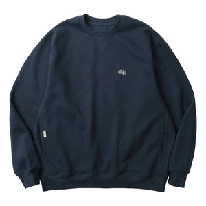 MADNESS MIL-TYPE CREW SWEATER-NAVY