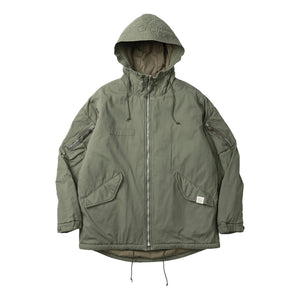 MADNESS MIL-TYPE MOD M51 FIELD COAT-ARMY GREEN