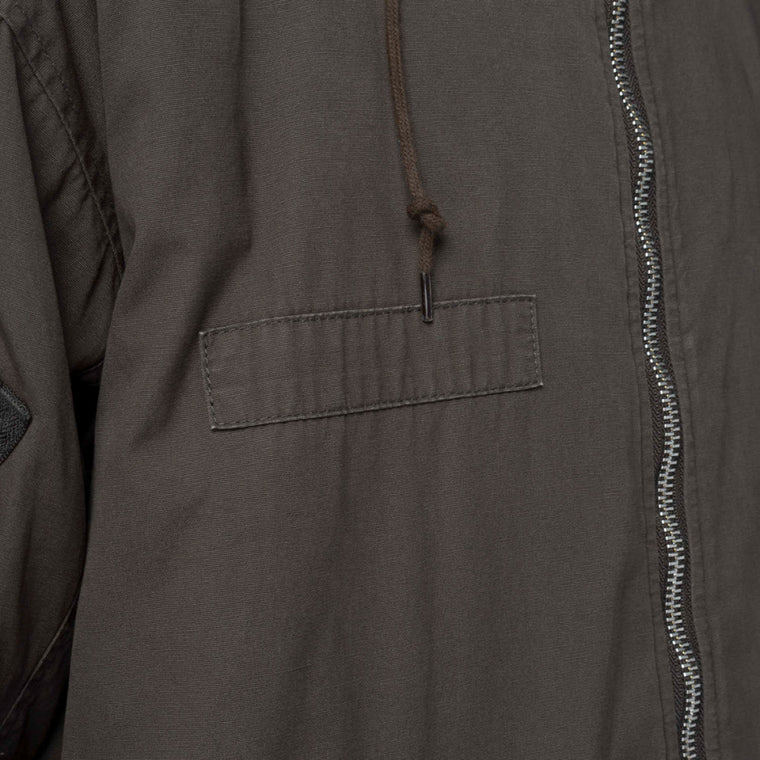 MADNESS MIL-TYPE MOD M51 FIELD COAT-SULFUR BLACK