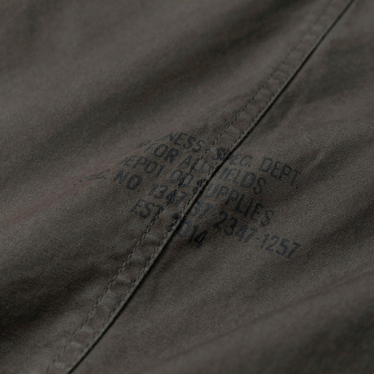 MADNESS MIL-TYPE MOD M51 FIELD COAT-SULFUR BLACK