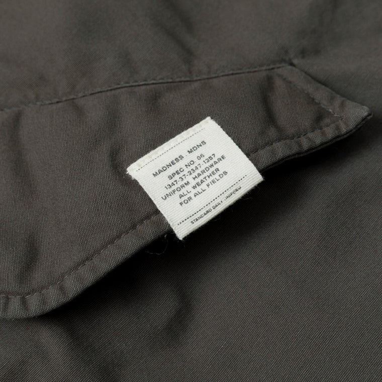 MADNESS MIL-TYPE MOD M51 FIELD COAT-SULFUR BLACK