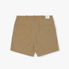 MADNESS POLYESTER CHINO SHORTS-KHAKI