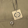 MADNESS POLYESTER CHINO SHORTS-KHAKI