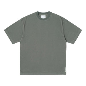 MADNESS POLY KNITTED TEE (FABRIC BY JAPAN)-ARMY GREEN