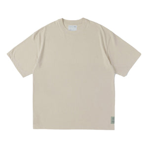 MADNESS POLY KNITTED TEE (FABRIC BY JAPAN)-LIGHT BEIGE