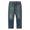 MADNESS STANDARD 5P WASHED DENIM PANTS. M2 RELAXED-INDIGO