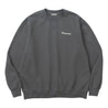 MADNESS VERSATILE FADED CREW SWEATER-RAPHITE