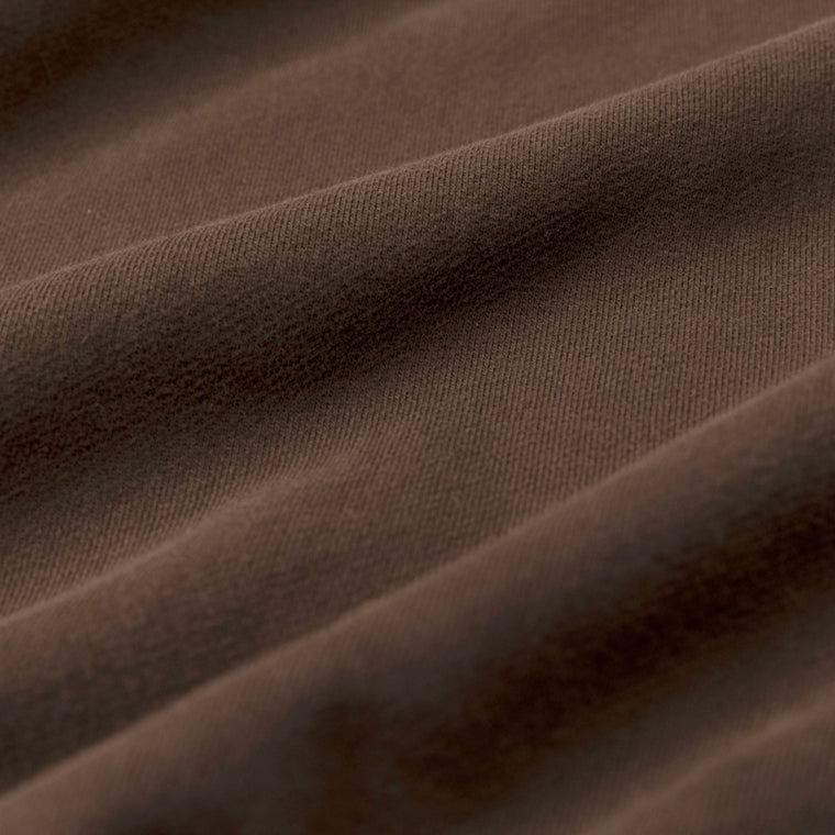 MADNESS VERSATILE FADED CREW SWEATER-WALNUT