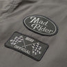 MADNESS MADRIDER FABRIC PATCHED RACING SHIRT-GREY