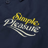 MADNESS MADRIDER FABRIC PATCHED RACING SHIRT-NAVY