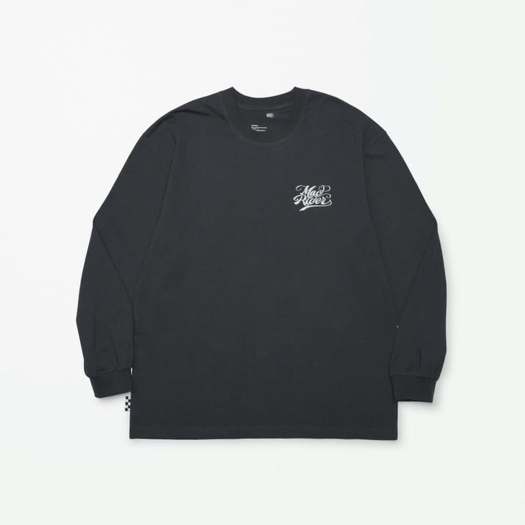 MADNESS MADRIDER MR-01 PRINT LS TEE-BLACK