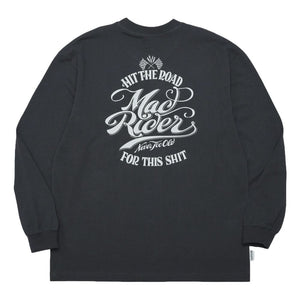 MADNESS MADRIDER MR-01 PRINT LS TEE-BLACK