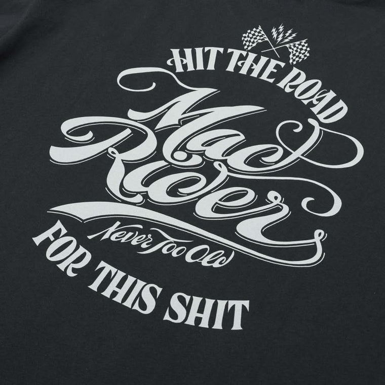 MADNESS MADRIDER MR-01 PRINT LS TEE-BLACK