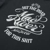MADNESS MADRIDER MR-01 PRINT LS TEE-BLACK