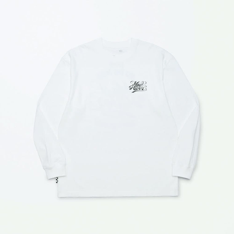 MADNESS MADRIDER MR-01 PRINT LS TEE-WHITE