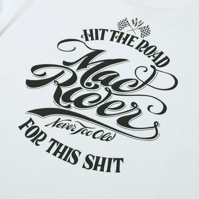 MADNESS MADRIDER MR-01 PRINT LS TEE-WHITE