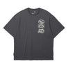 MADNESS MADRIDER PRINT TEE-CHARCOAL