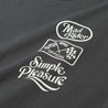 MADNESS MADRIDER PRINT TEE-CHARCOAL