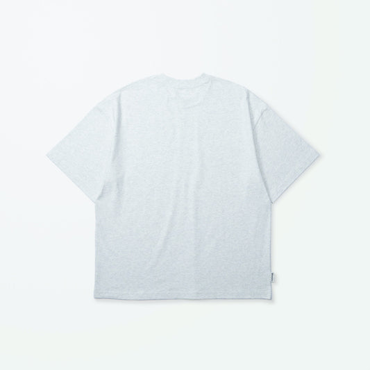 MADNESS MADRIDER PRINT TEE-HEATHER GREY