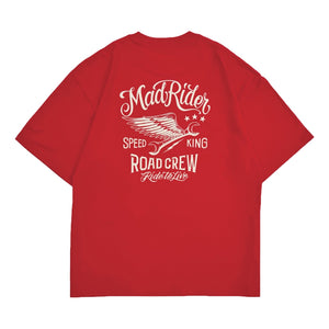 MADNESS MADRIDER PRINT TEE-RED
