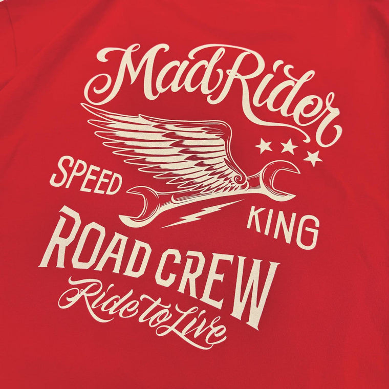 MADNESS MADRIDER PRINT TEE-RED