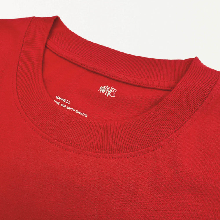 MADNESS MADRIDER PRINT TEE-RED