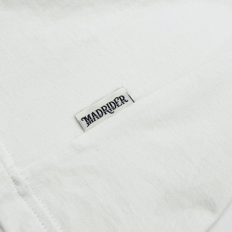 MADNESS MADRIDER PRINT TEE-WHITE