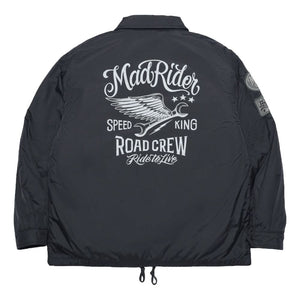 MADNESS MADRIDER THE ROAD CREW COACH JACKET-BLACK